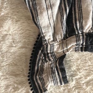 Boho short and blouse set